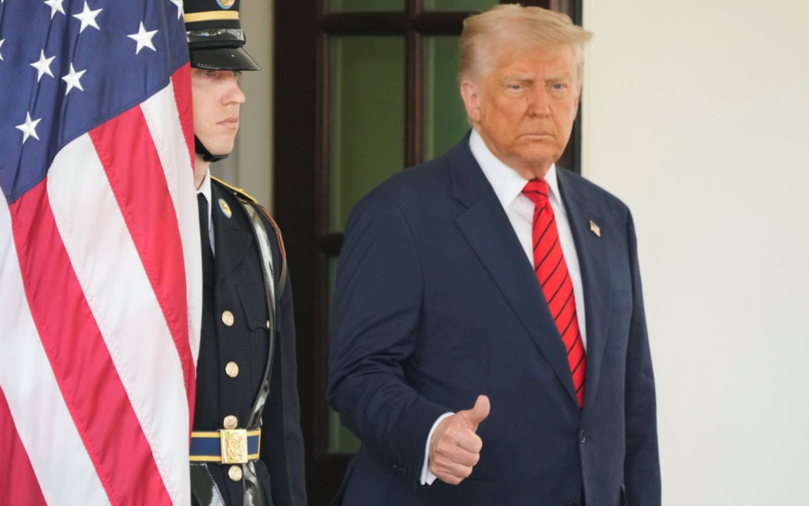 Cover Image for Trump signals China initiated planned trade meeting