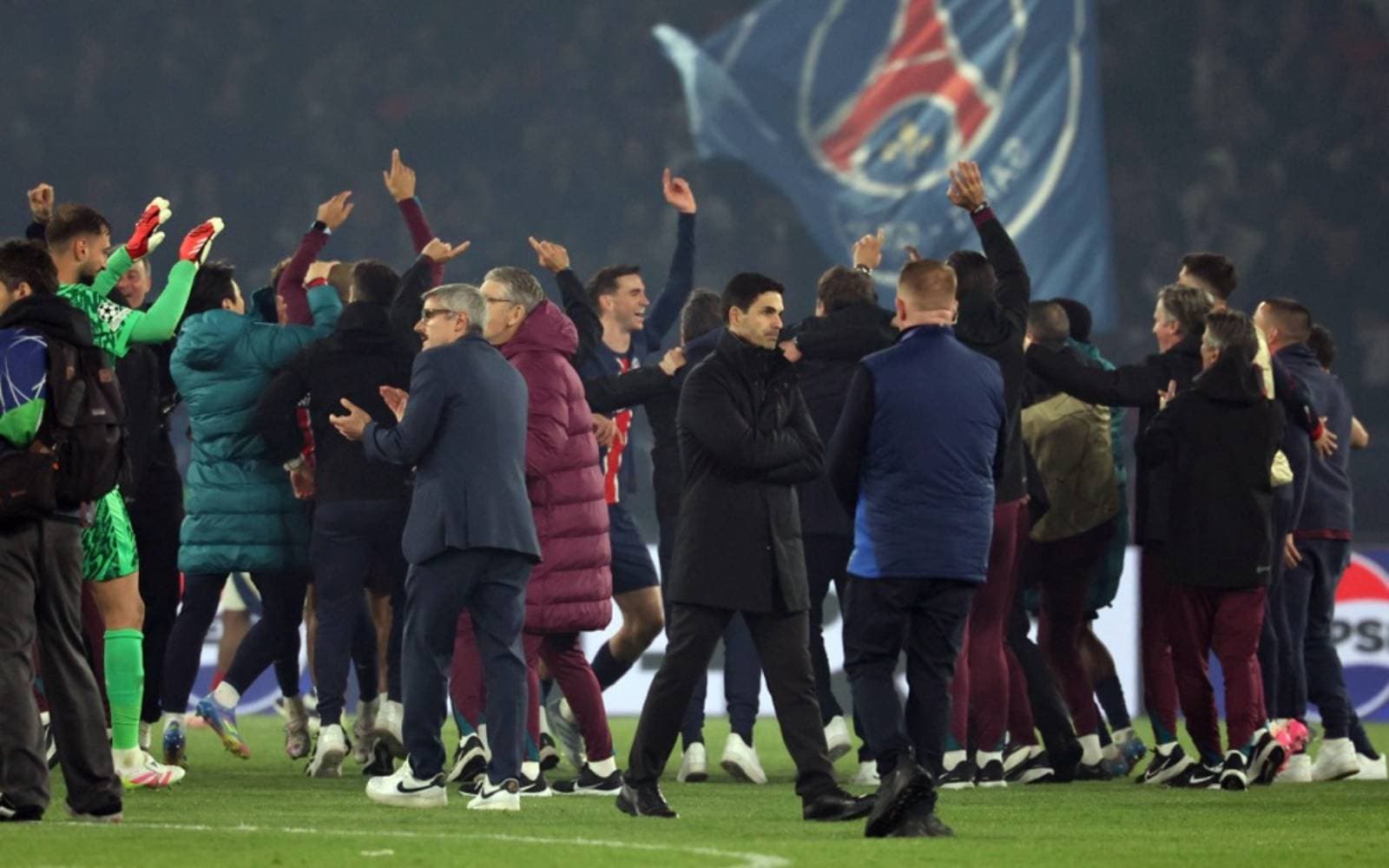 Cover Image for Defiant Arteta says Arsenal were best team despite painful exit