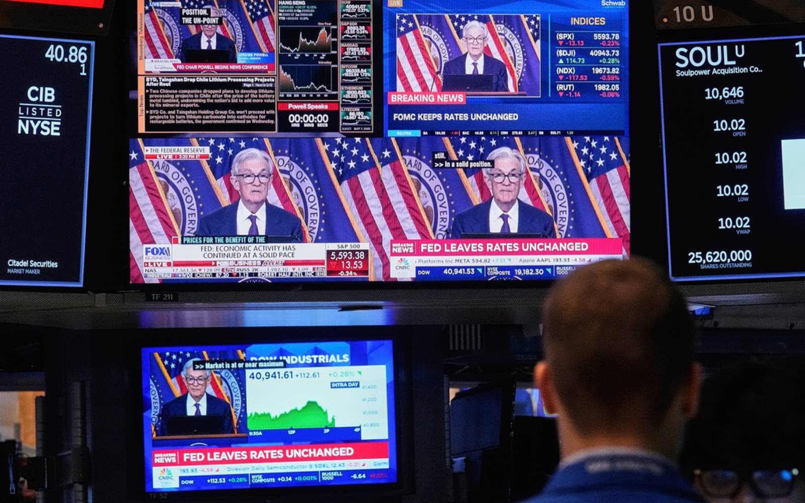 Cover Image for US stocks end higher as Fed meeting holds no surprises