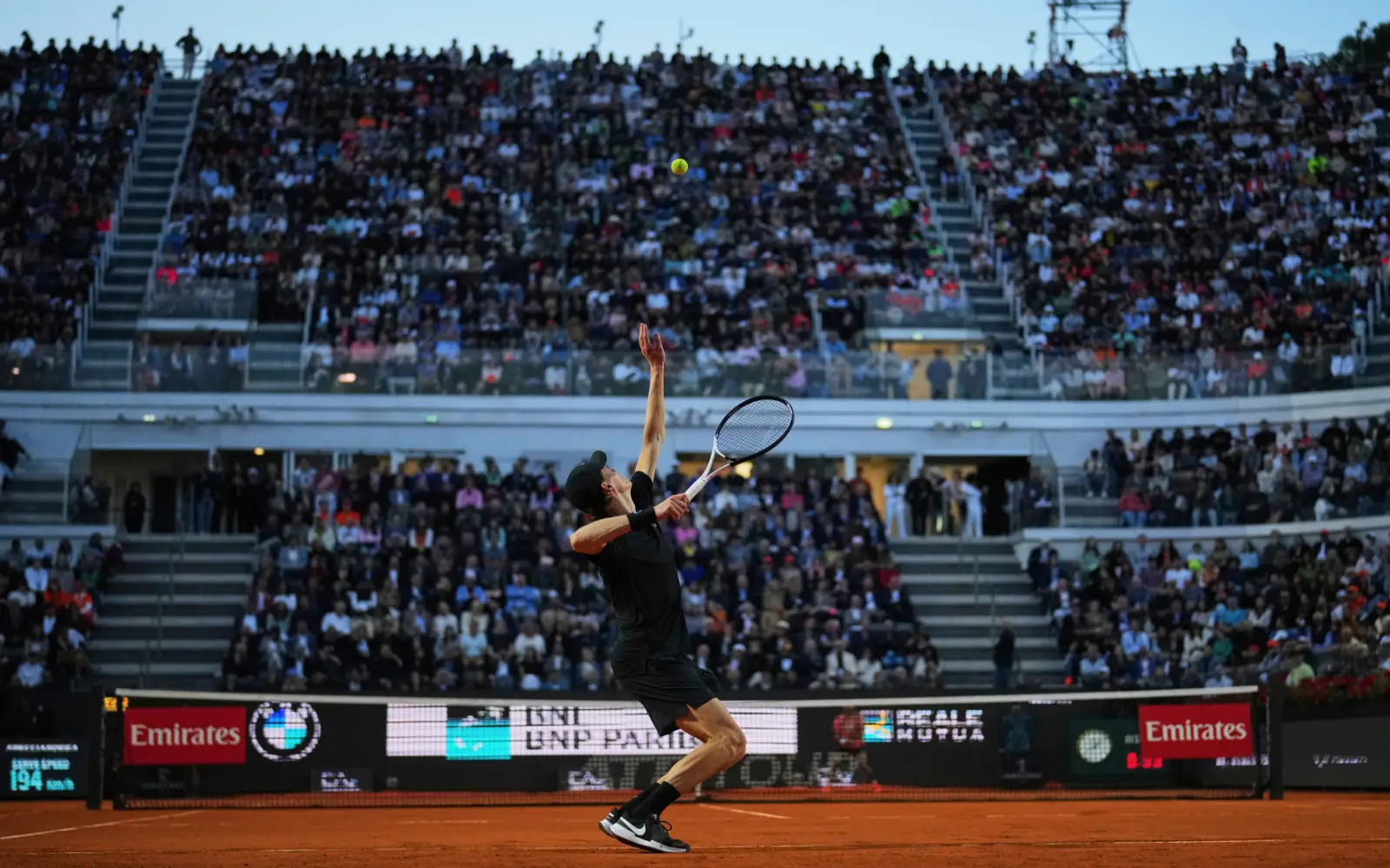 Cover Image for Sinner enjoys triumphant return at Italian Open