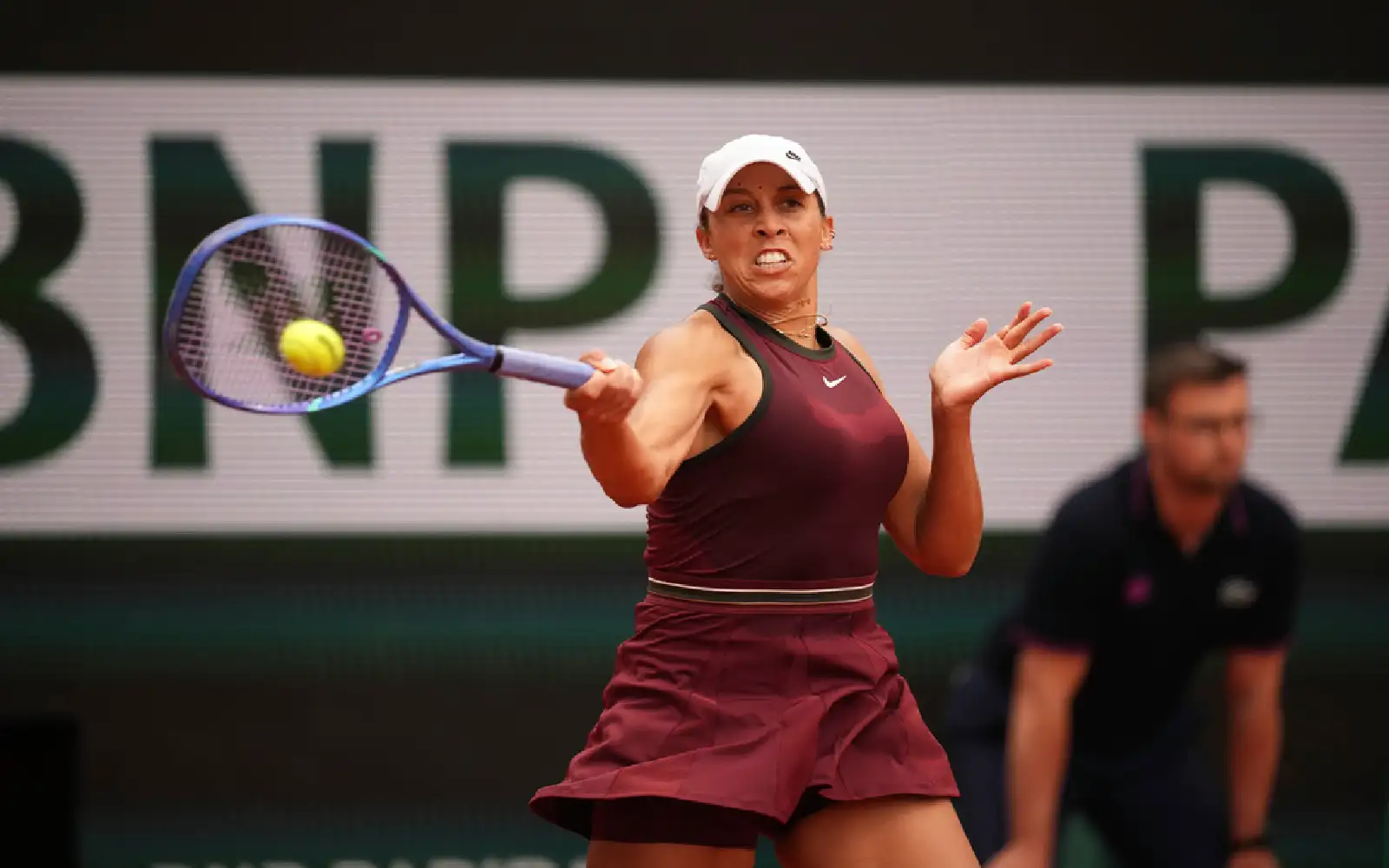 Cover Image for Keys defeats Baptiste to set up another all-American clash