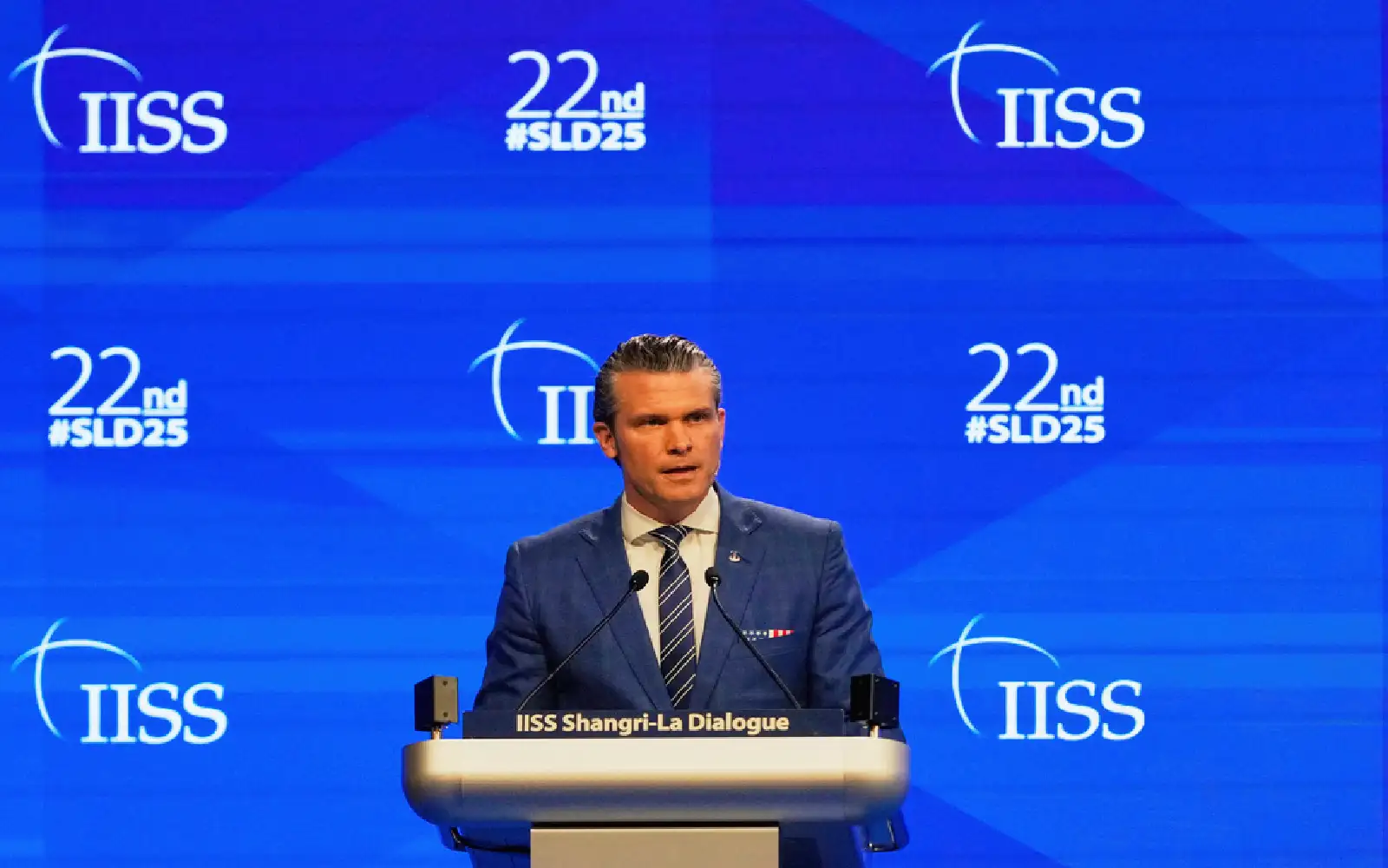 Cover Image for China accuses Hegseth of ‘vilifying’ remarks at security forum