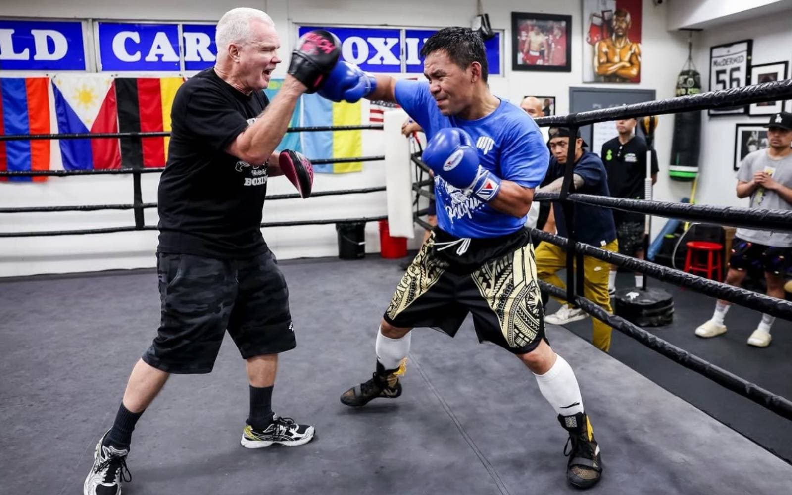 Cover Image for Pacquiao ‘hungry’ for comeback after four-year layoff