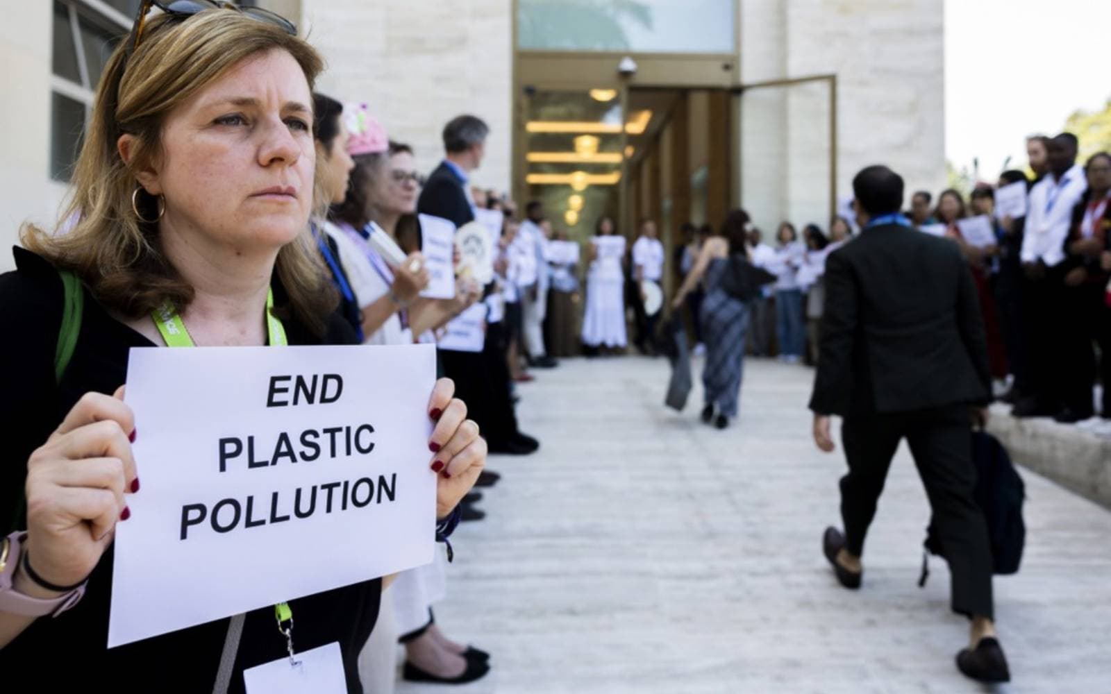 Cover Image for Plastic pollution treaty talks end without deal