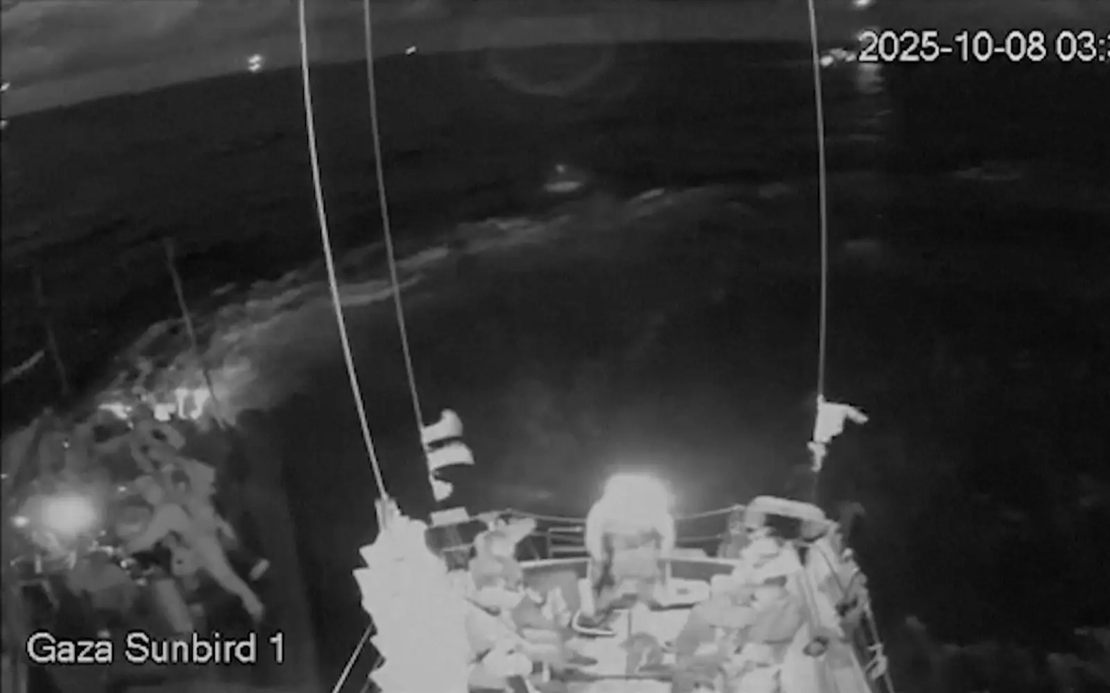 Cover Image for Israeli forces intercept new Gaza-bound aid flotilla