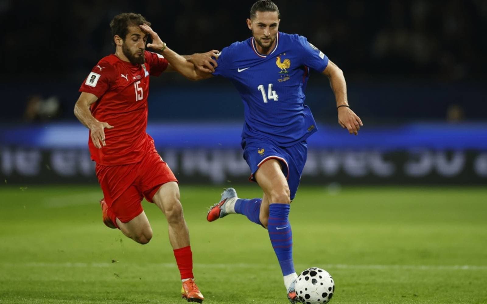 Cover Image for AC Milan’s Rabiot out for at least 10 days with calf injury