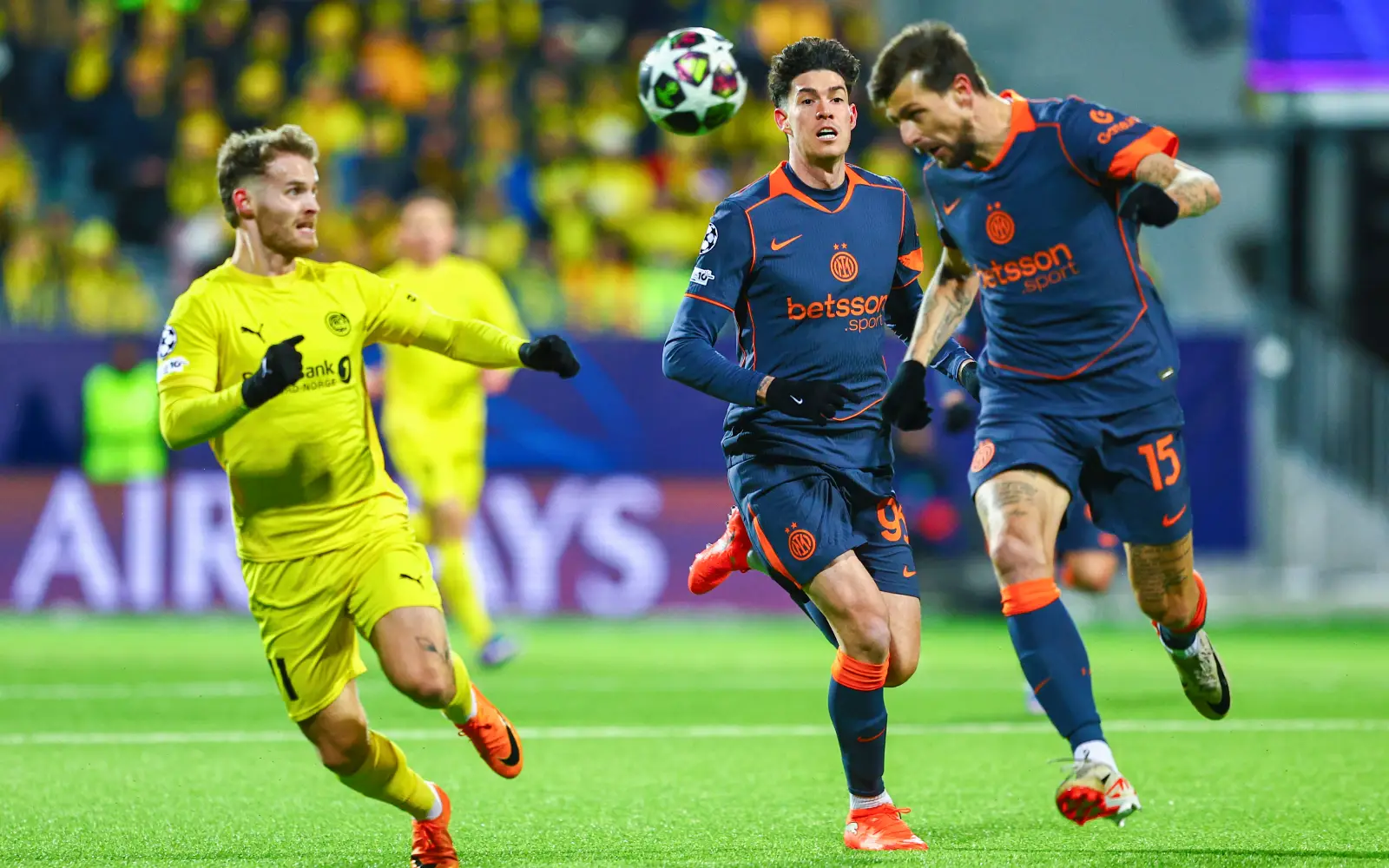 Cover Image for Hogh stars as Bodo/Glimt down Inter in Champions League