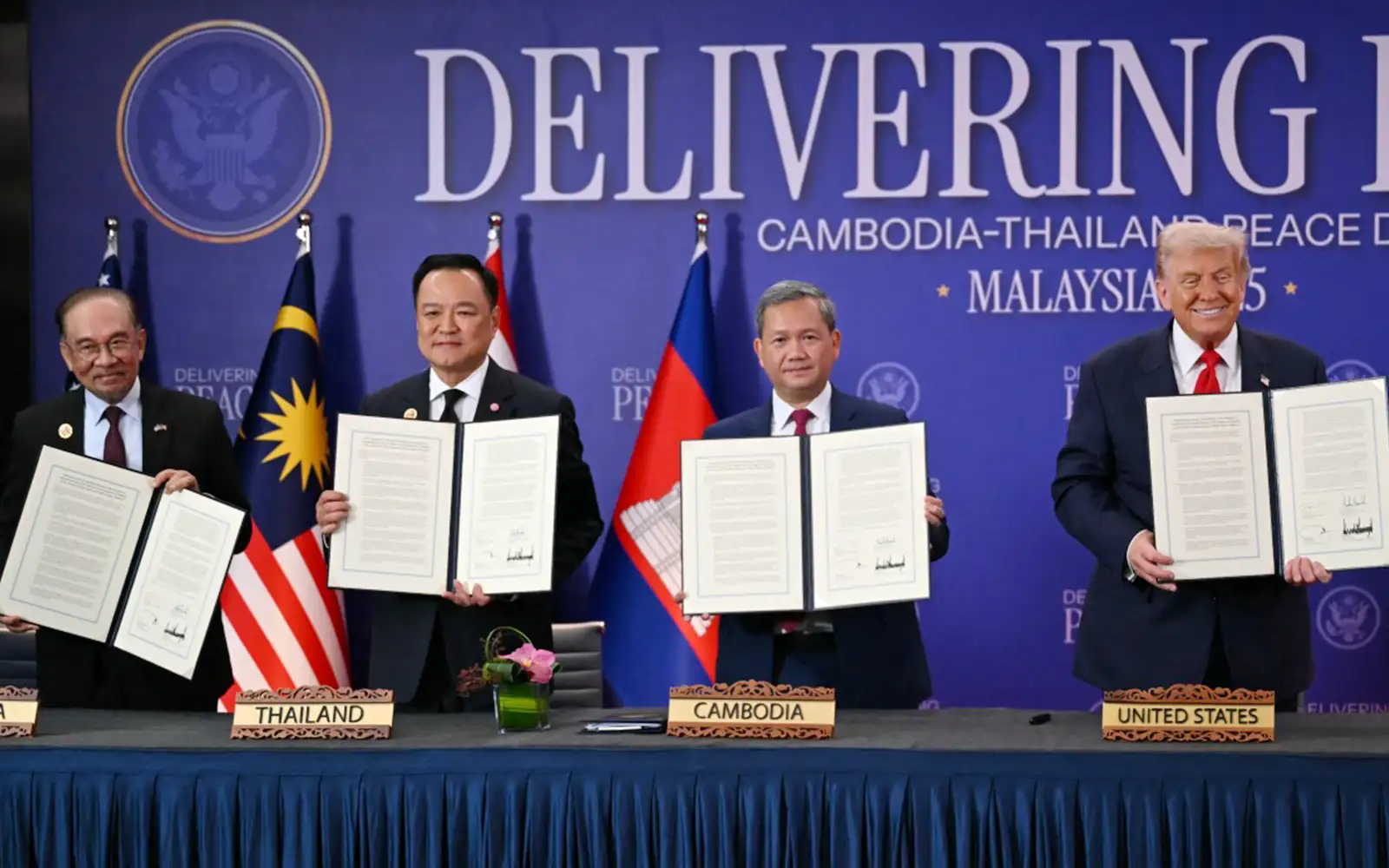 Cover Image for Anwar dismisses claims of Malaysia meddling in Thailand-Cambodia dispute