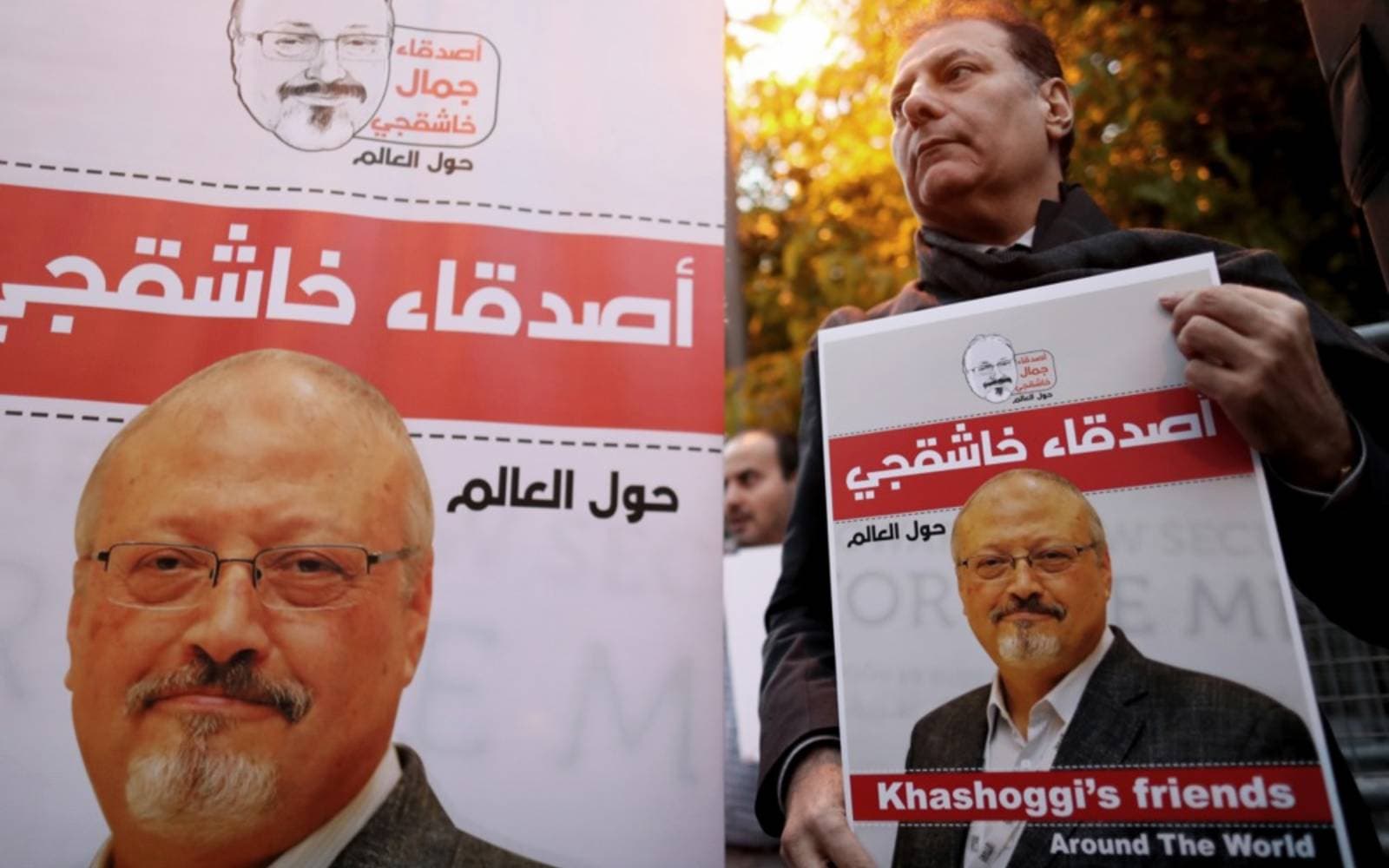 Cover Image for Khashoggi’s widow distraught over Trump’s meeting with prince