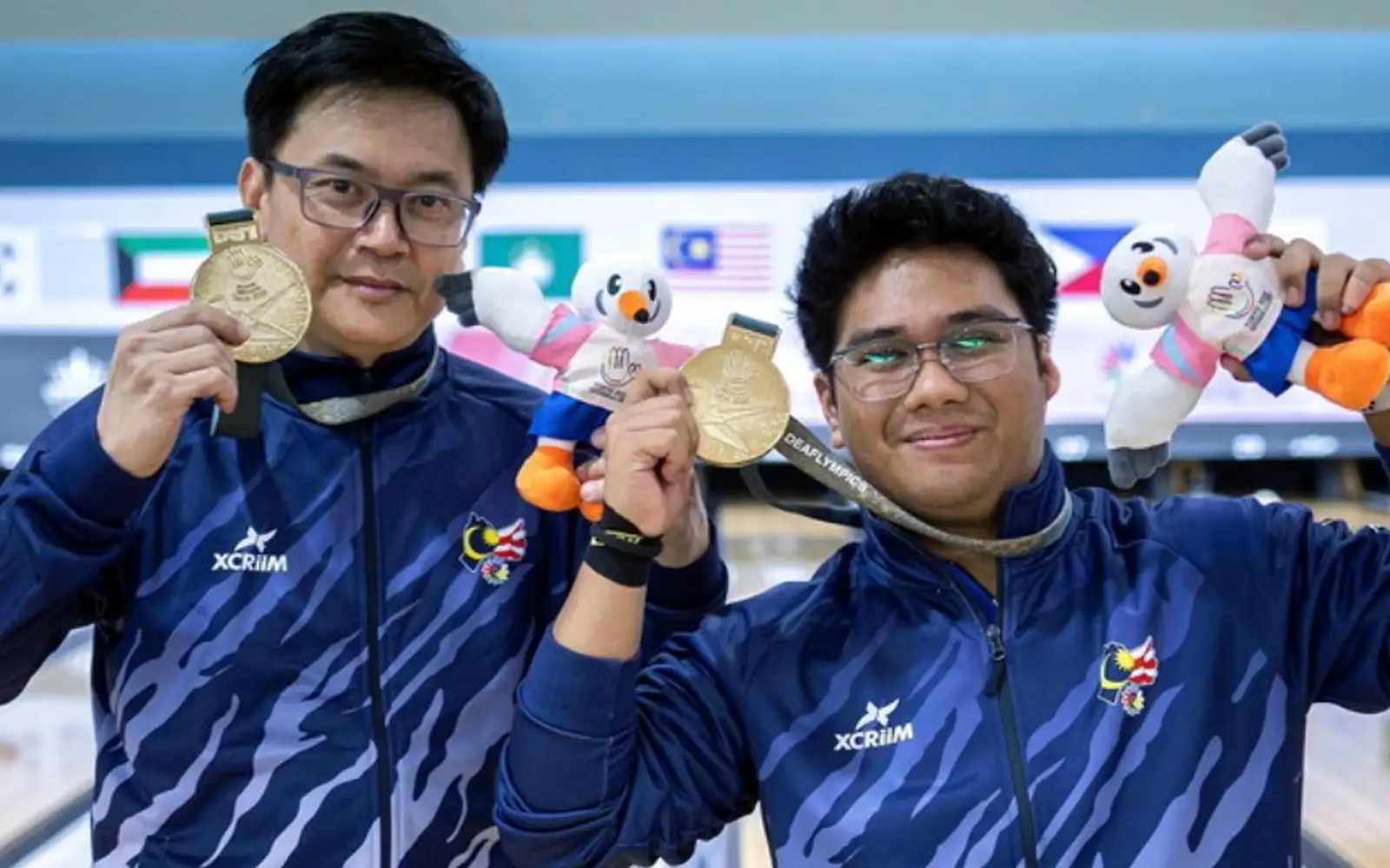 Cover Image for Coach’s ‘relax’ mantra powers Malaysia to bowling gold at Deaflympics