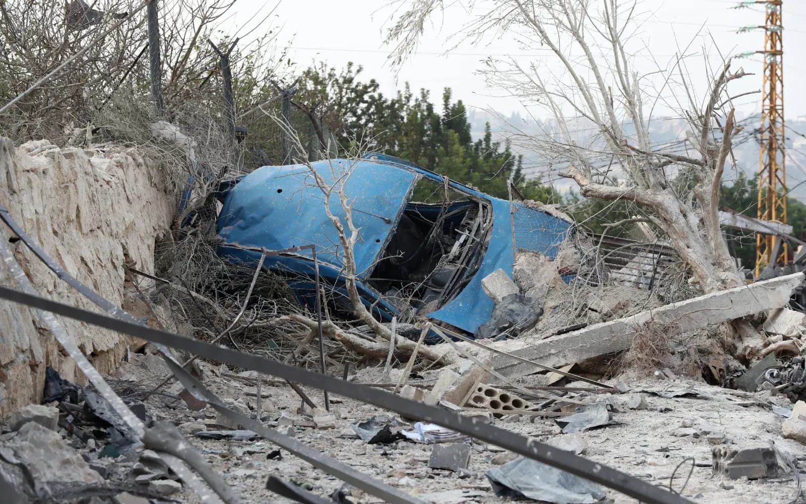 Cover Image for Israel launches series of strikes on Lebanon