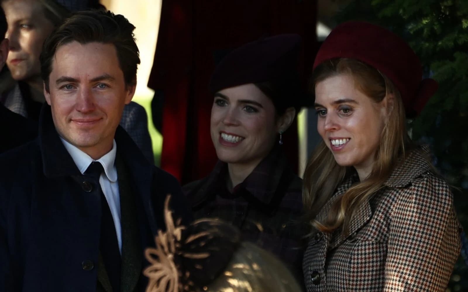 Cover Image for Daughters of King Charles’ brother Andrew join royals for Christmas service
