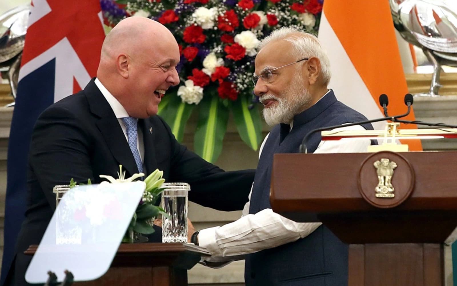 Cover Image for New Zealand agrees free trade deal with India as coalition partner objects