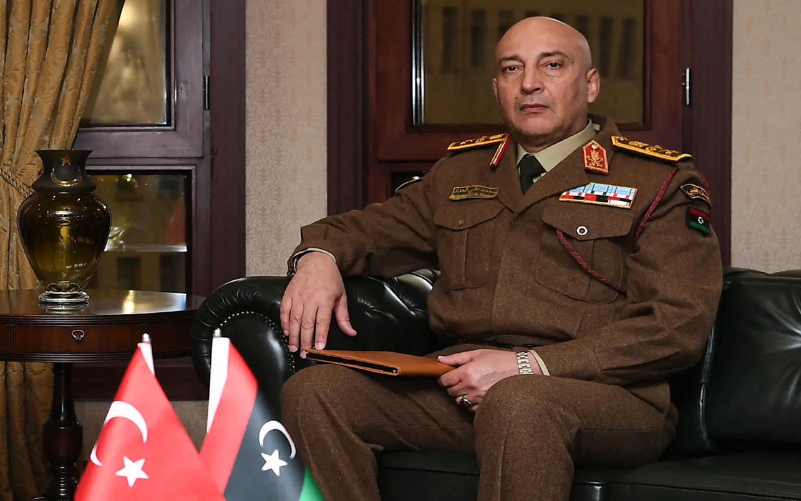 Cover Image for Libya’s PM says army chief of staff killed in airplane accident in Turkey