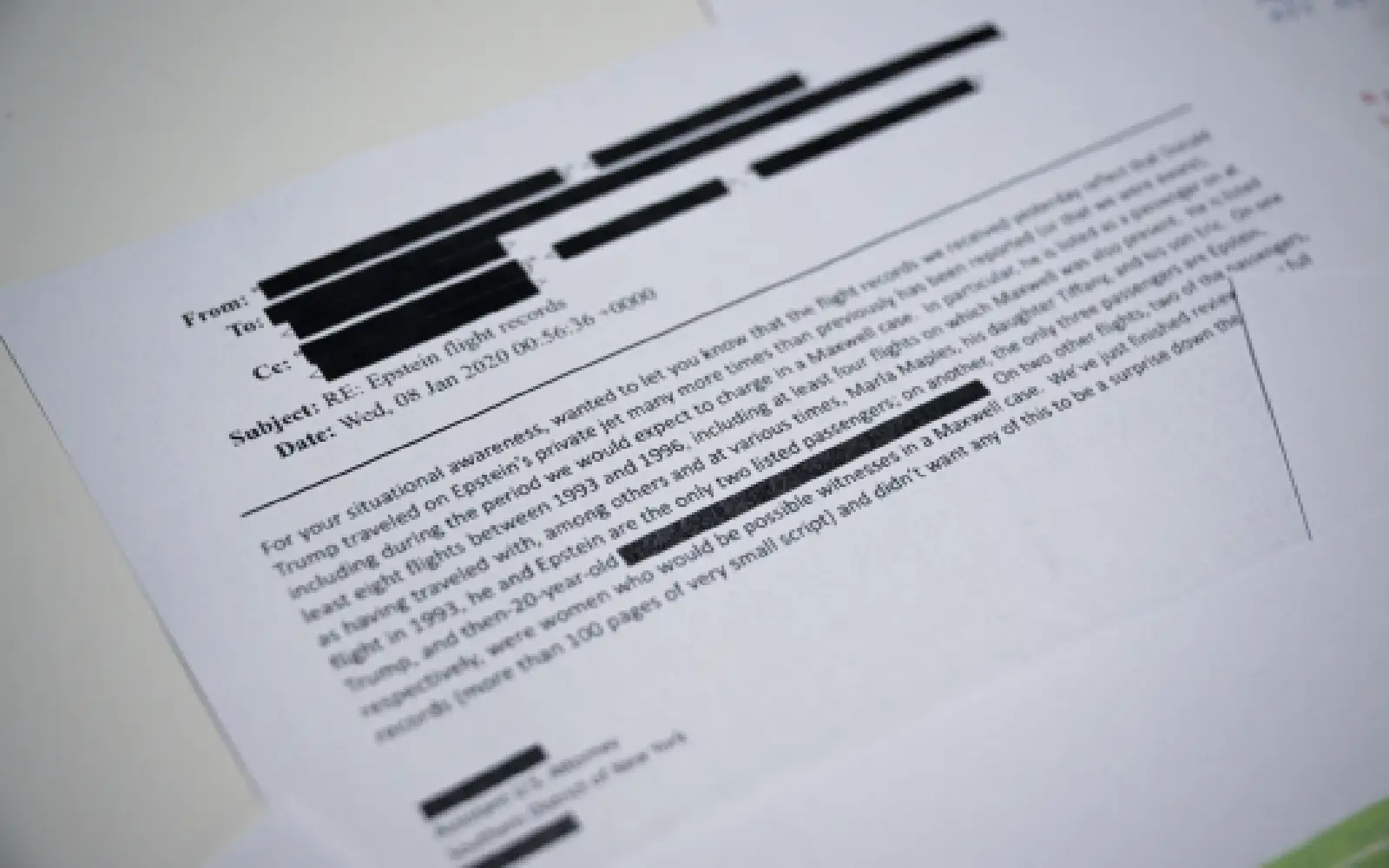 Cover Image for New Epstein files contains multiple Trump references