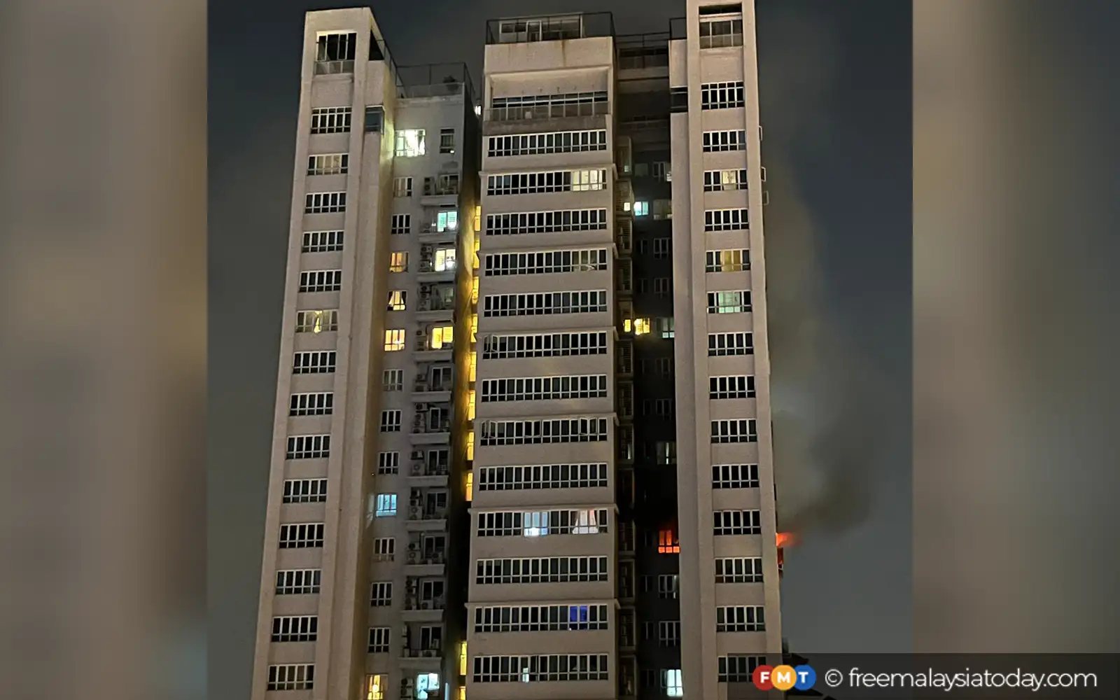 Cover Image for Man dies in Mont Kiara condo fire