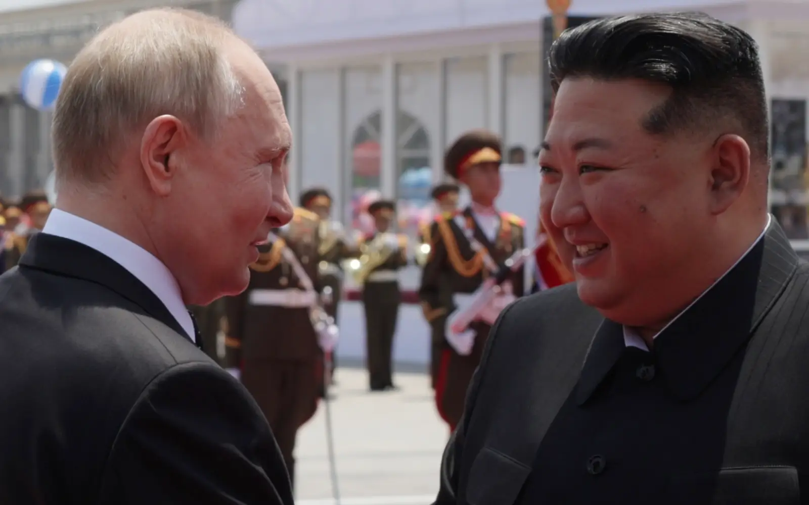 Cover Image for Putin hails ‘invincible friendship’ with North Korea in New Year letter