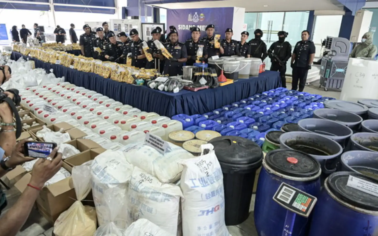 Cover Image for 270 sindiket dadah tumpas, rampasan RM3.1 bilion