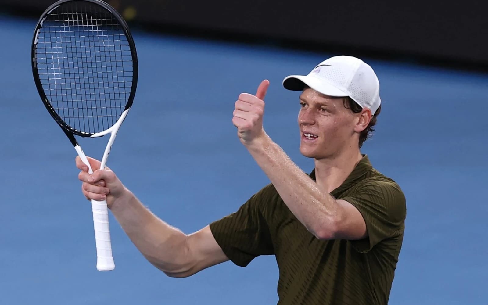 Cover Image for Sinner races on as Keys suffers a heavy loss amid Melbourne heatwave