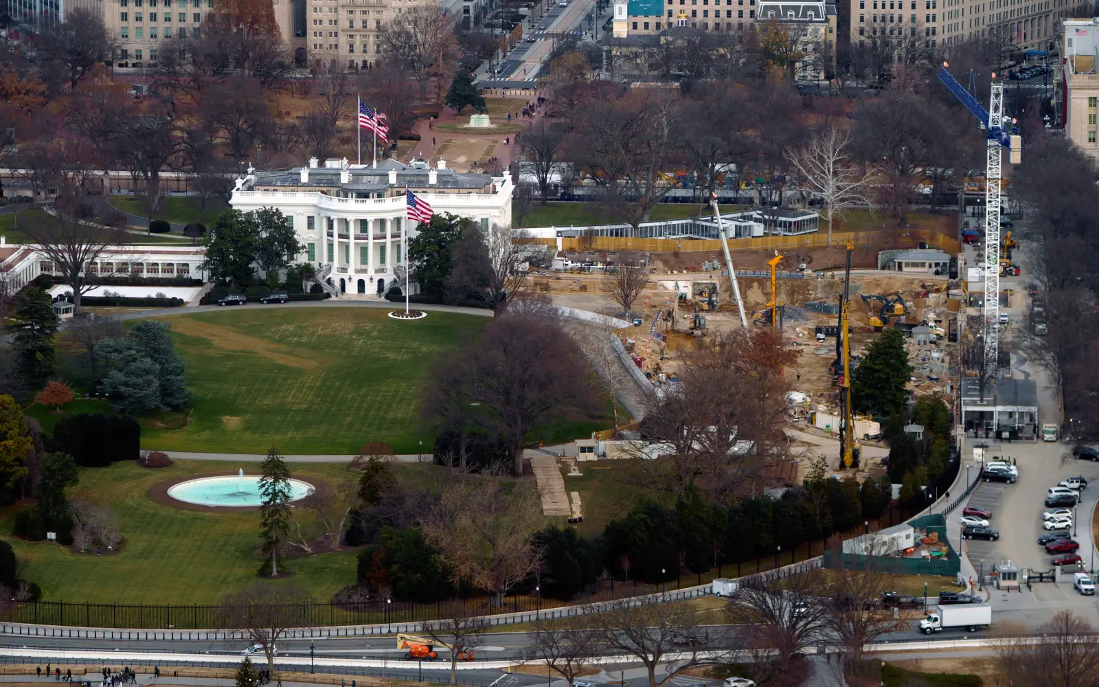 Cover Image for Washington panel set to consider Trump’s ballroom project in March