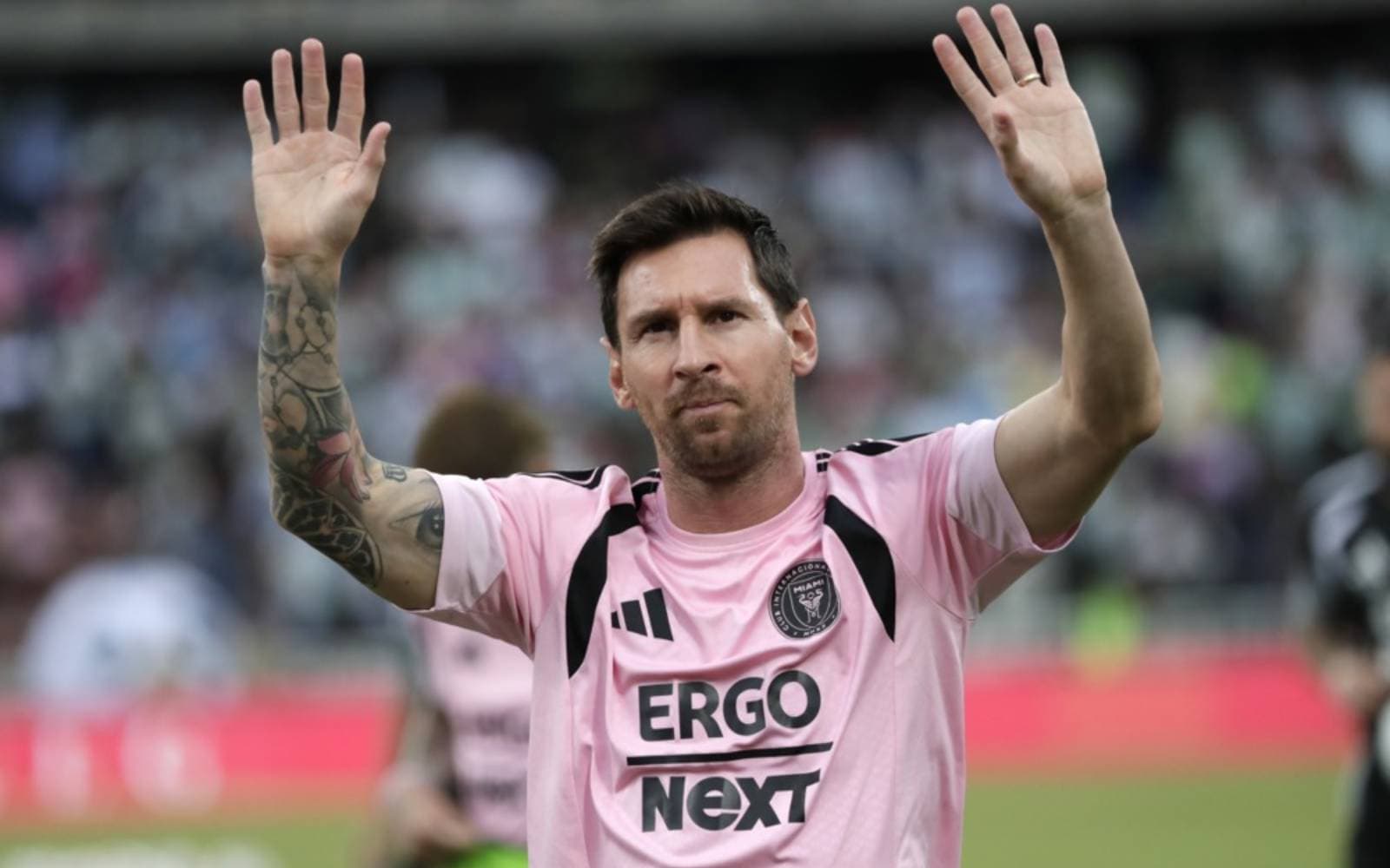 Cover Image for MLS will not discipline Messi for post-match actions