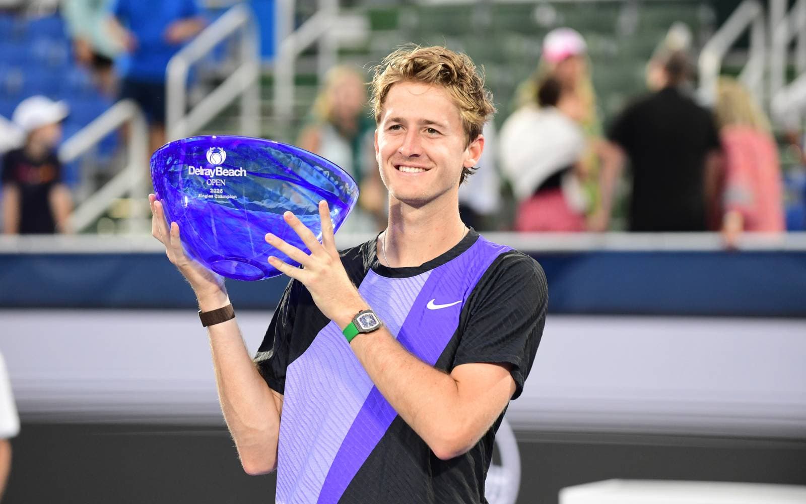 Cover Image for Korda tops fifth-seeded Paul to win ATP Delray Beach title