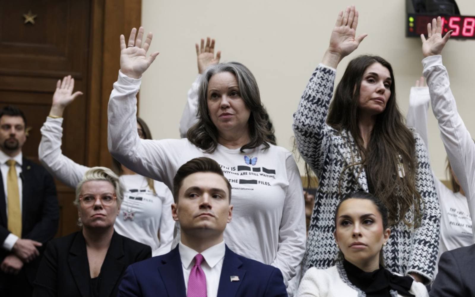 Cover Image for Epstein victims to attend Trump speech, demand accountability