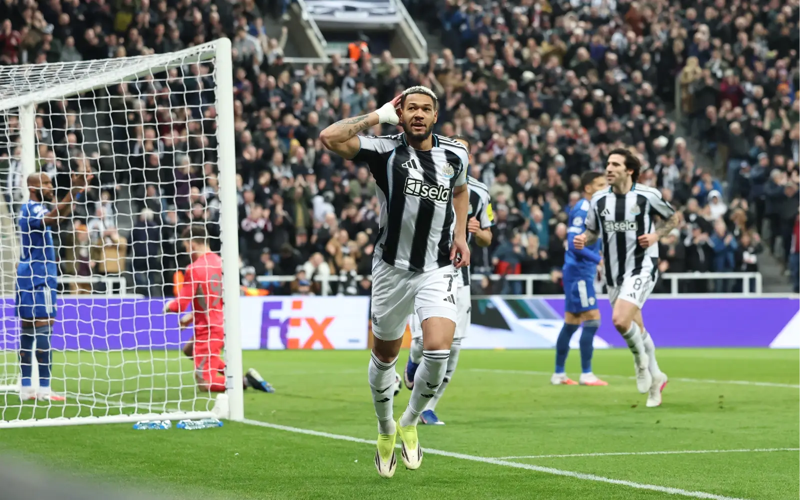 Cover Image for Newcastle complete cruise into Champions League last 16