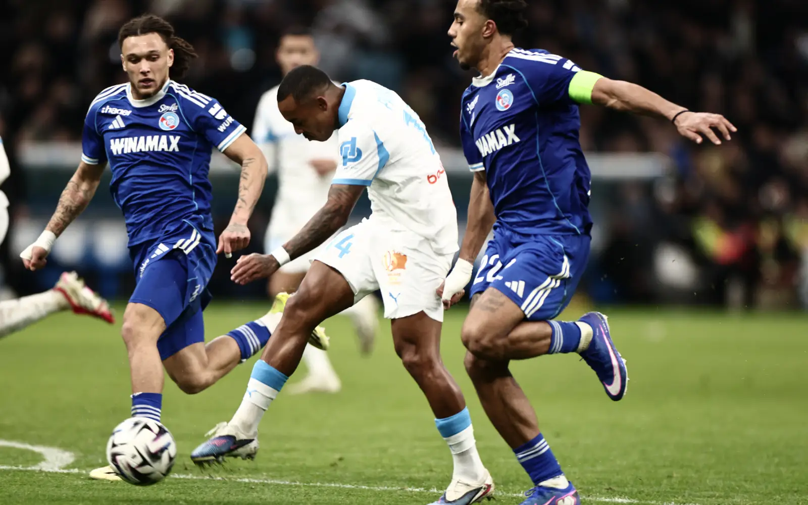 Cover Image for Marseille start life after De Zerbi with Strasbourg draw