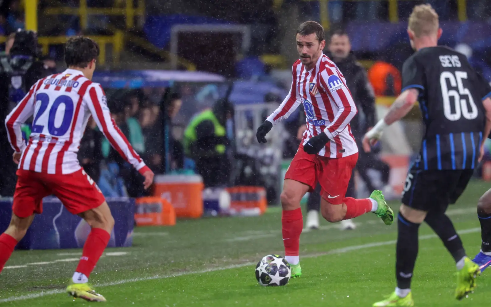 Cover Image for Sloppy Atletico held in 6-goal Brugge thriller