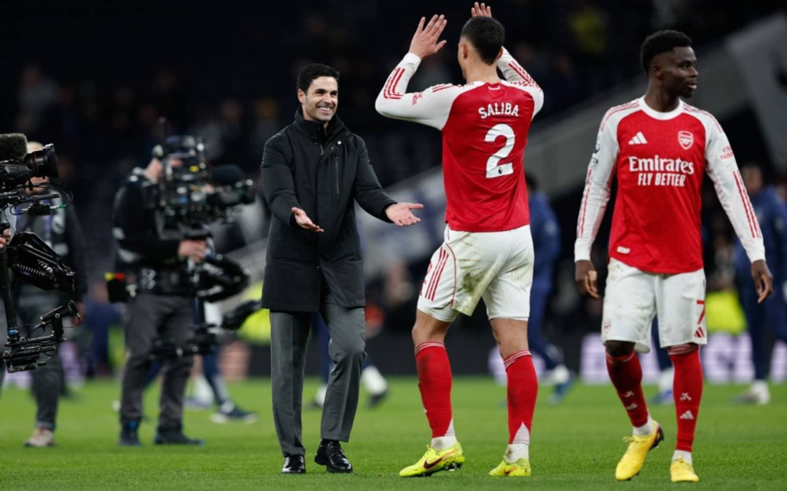 Cover Image for Thrashing Spurs dragged Arsenal out of title hell, says Arteta