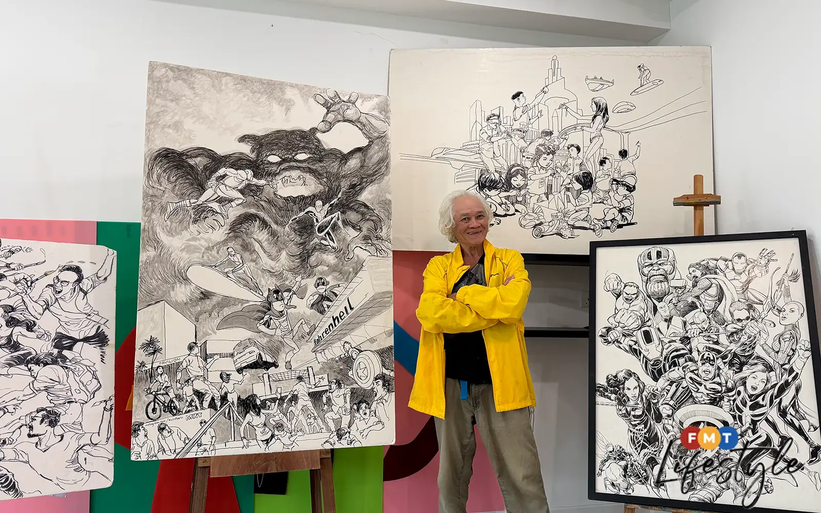 Cover Image for At 72, Cheow Hee aka Stan Lee is just getting started