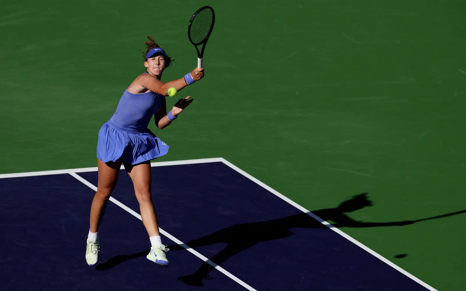 Cover Image for Siniakova ends Andreeva’s Indian Wells defense in third round