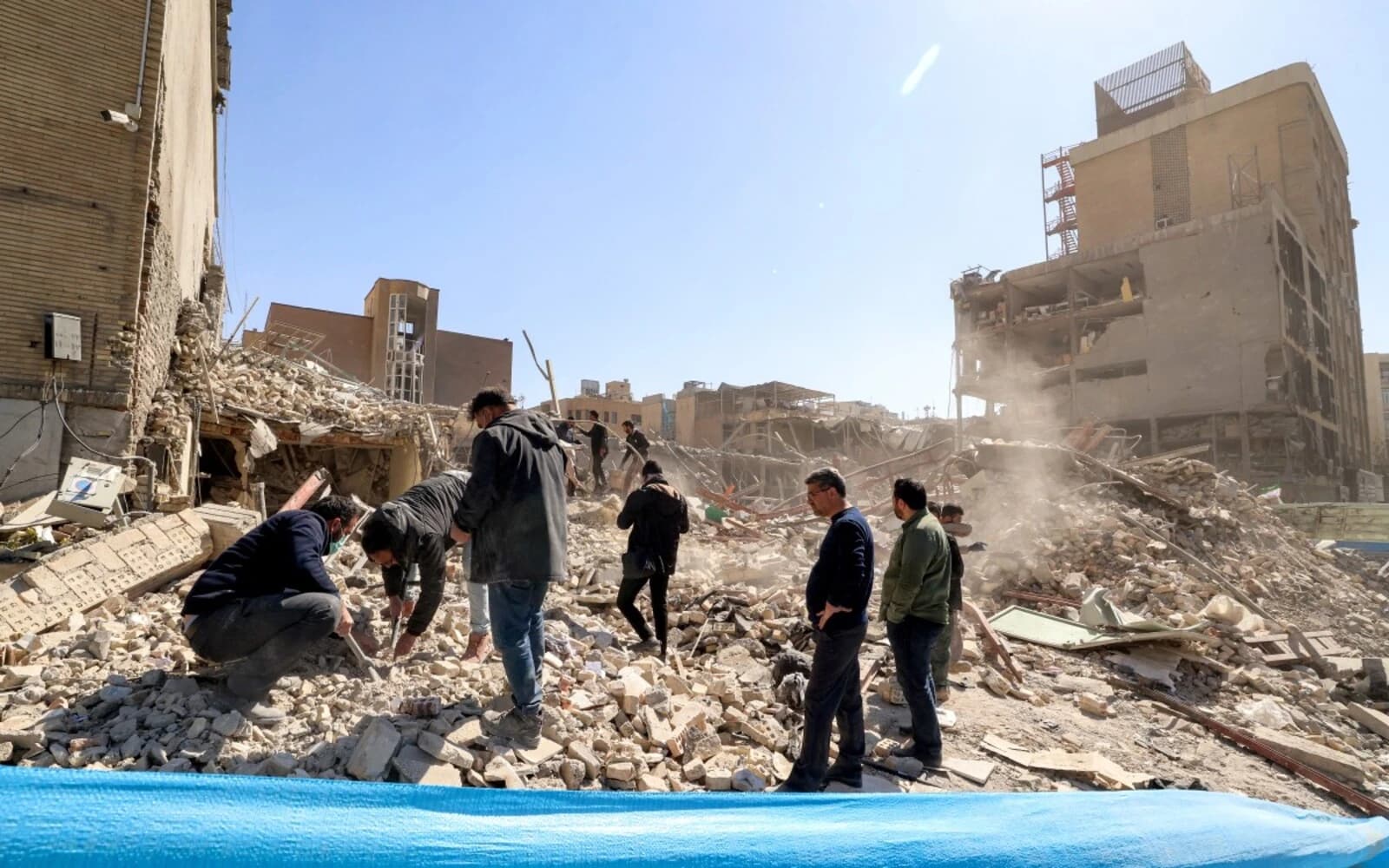 Cover Image for Israel, US strikes hit building of body to elect new Iran supreme leader